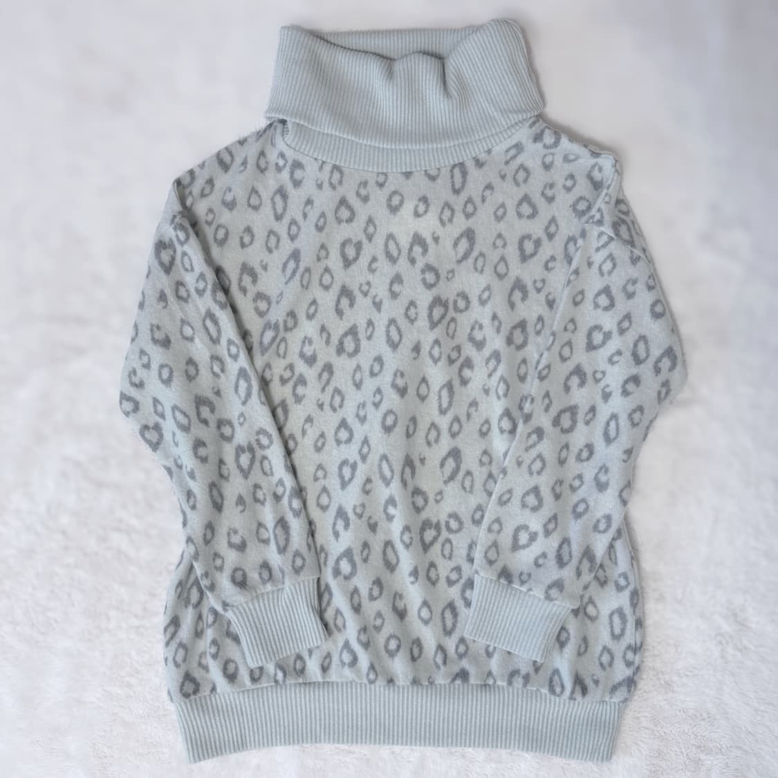 (새상품) COLZA 히메갸루 오네갸루 솜사탕 목폴라 포근 대장 니트 상품이미지1