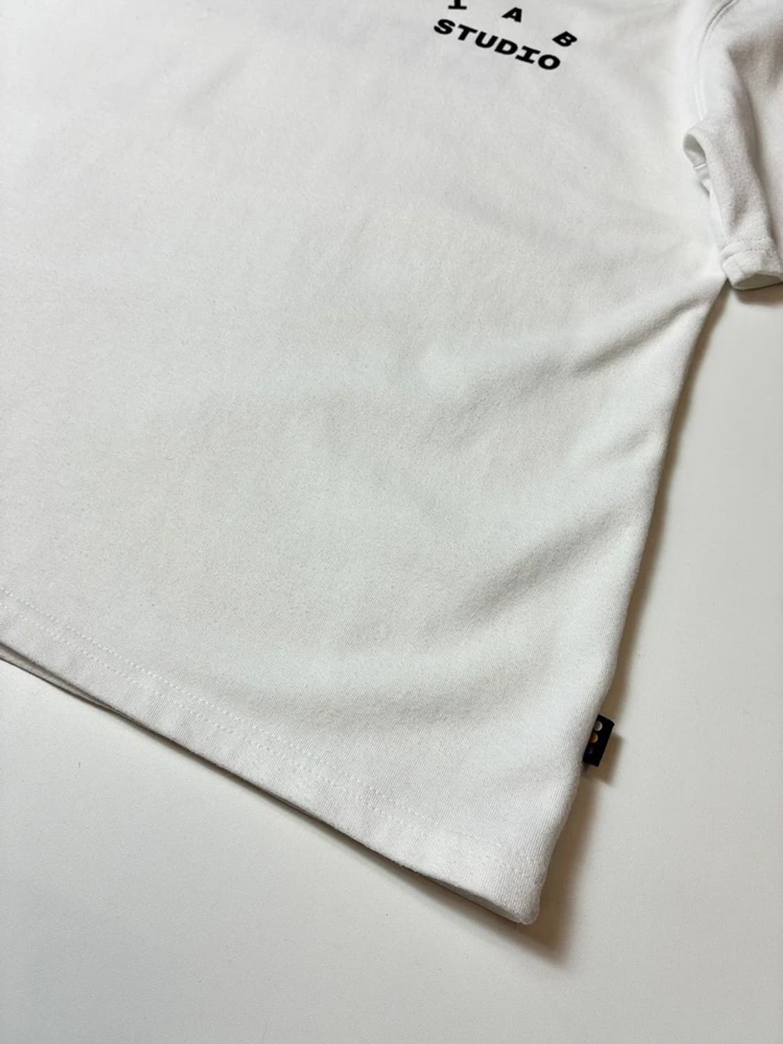 아이앱스튜디오 빅로고 오버핏 반팔 티셔츠 PN8630 상품이미지6