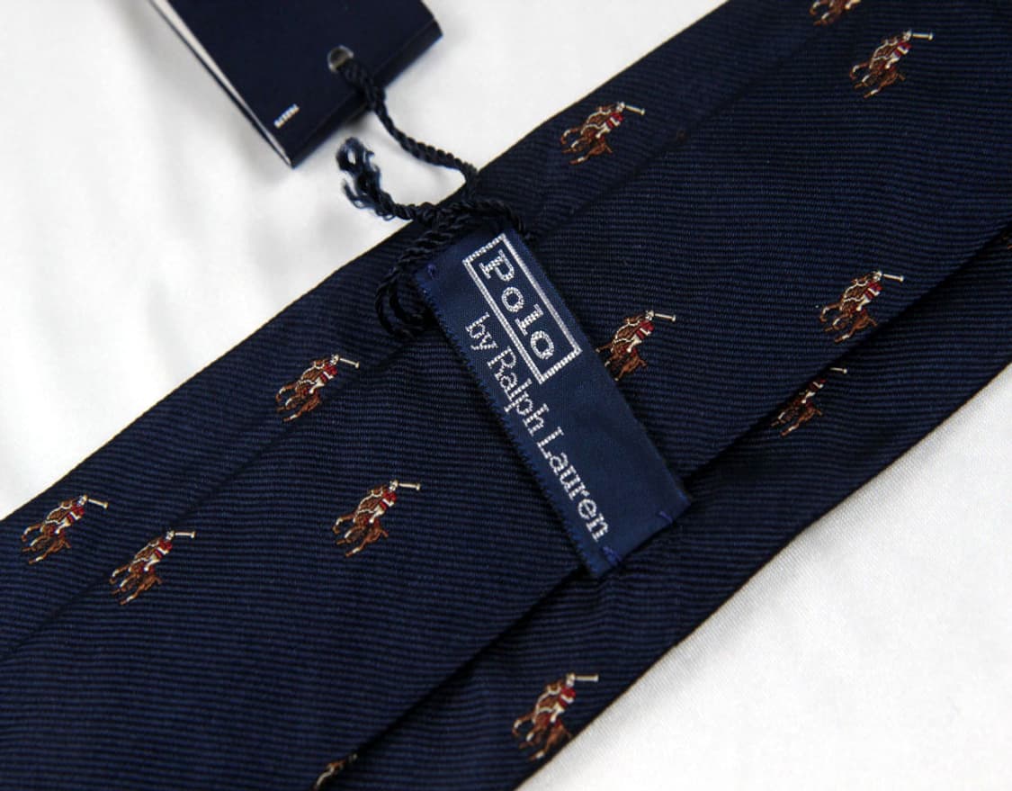 폴로 포니 8.2cm 미사용 랄프로렌 이태리 남자 명품 넥타이 상품이미지3