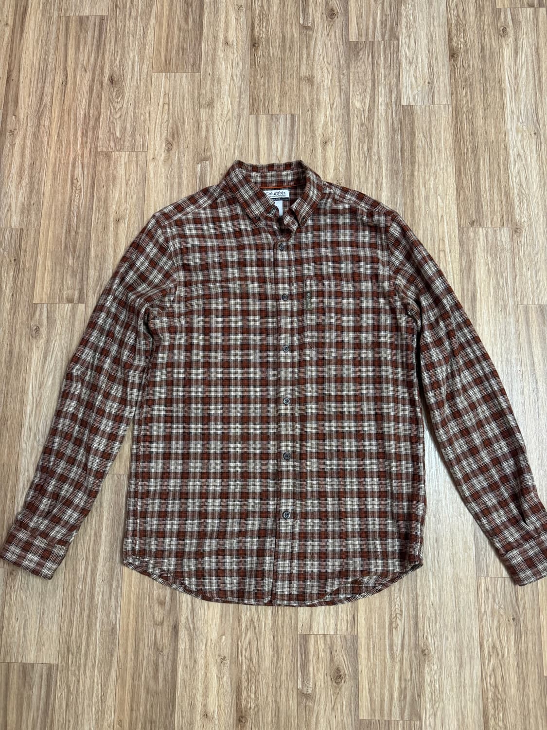 콜럼비아 빈티지 체크셔츠 M 상품이미지1