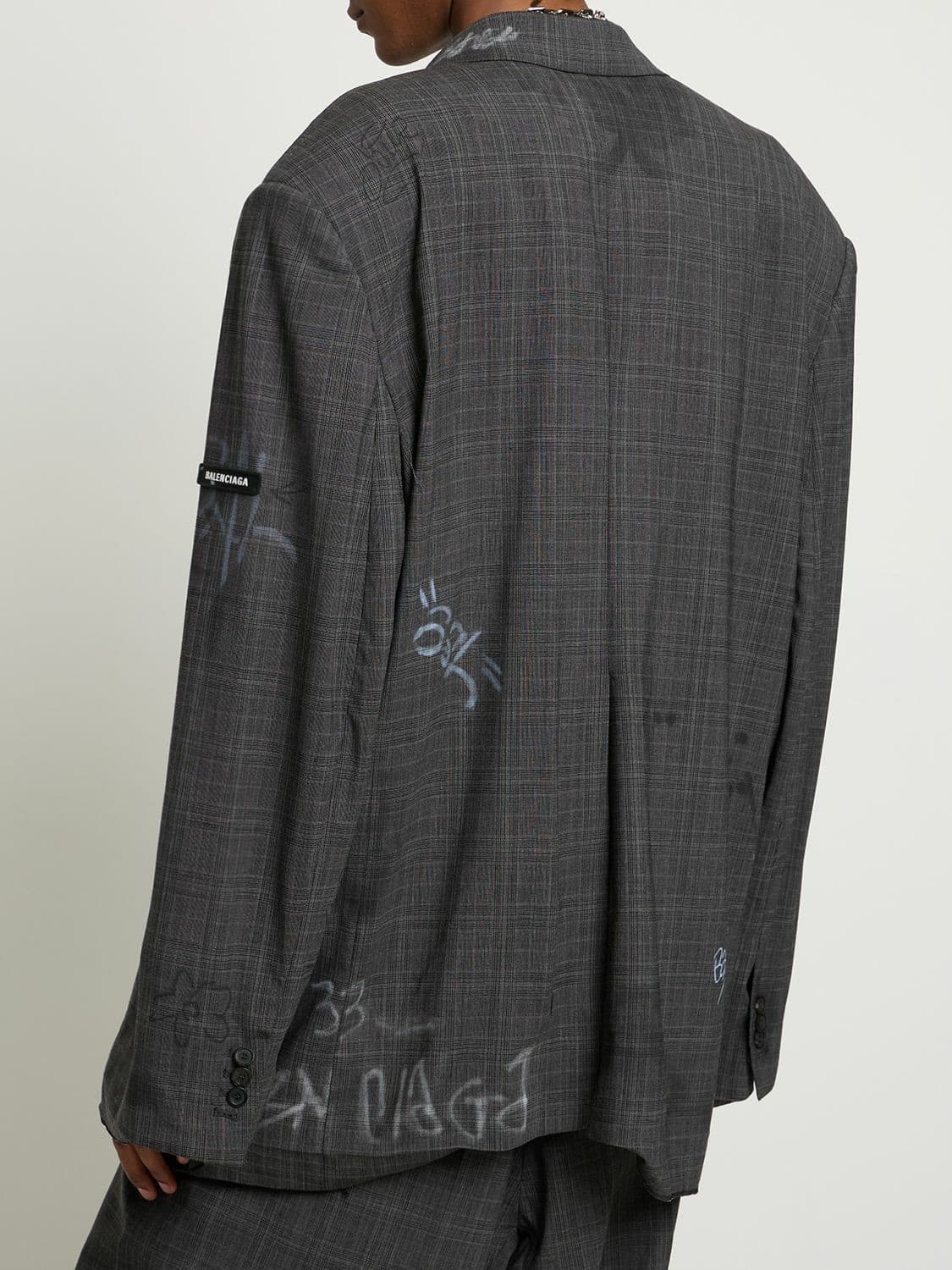 발렌시아가 22ss 스케이터 테일러링 셋업 그레이 1, XS 상품이미지5