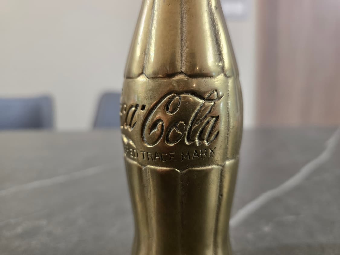 빈티지 황동 코카콜라 Coca-Cola Brass Bottle 상품이미지3