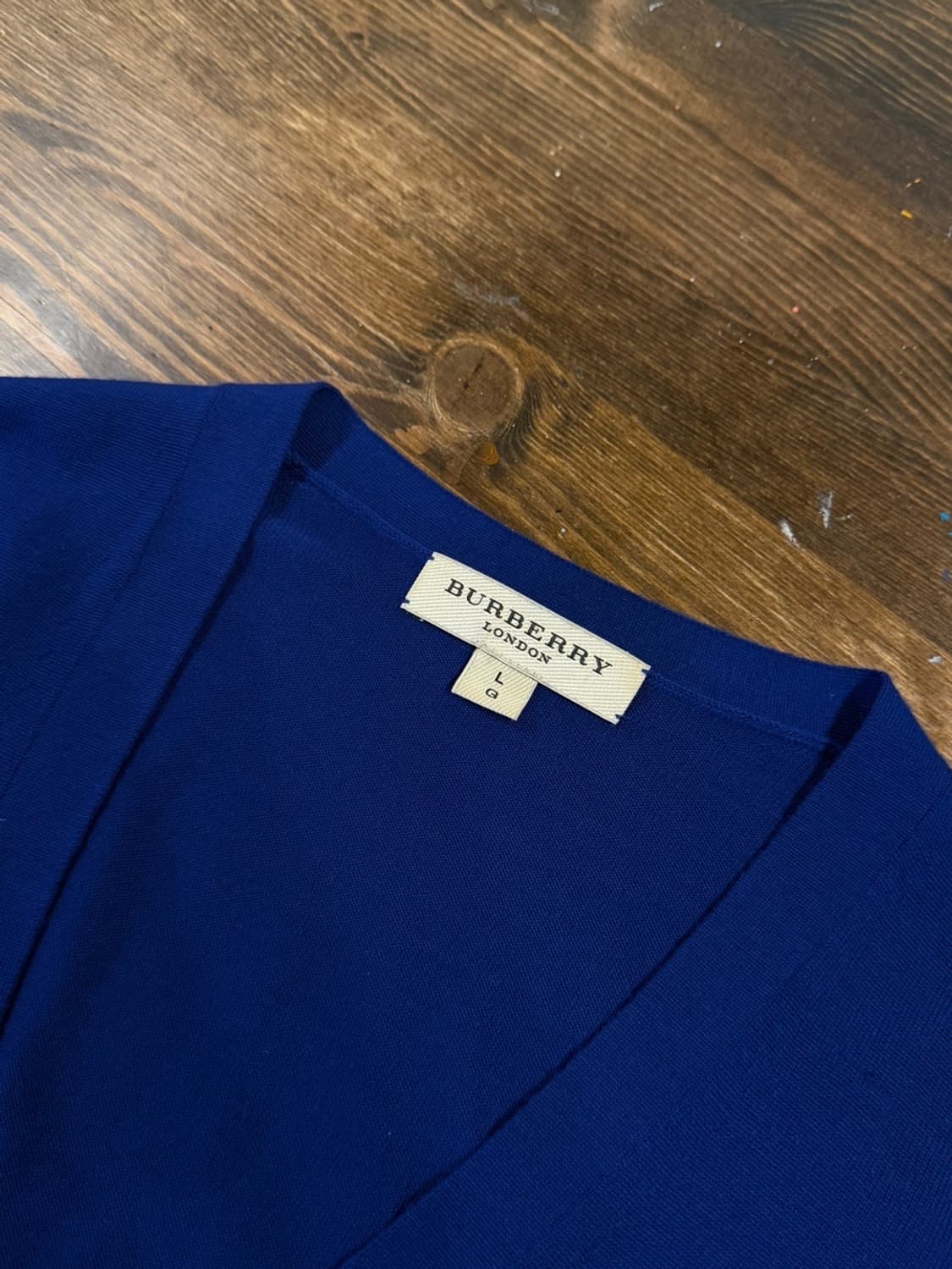 버버리 가디건 남성105 상품이미지5