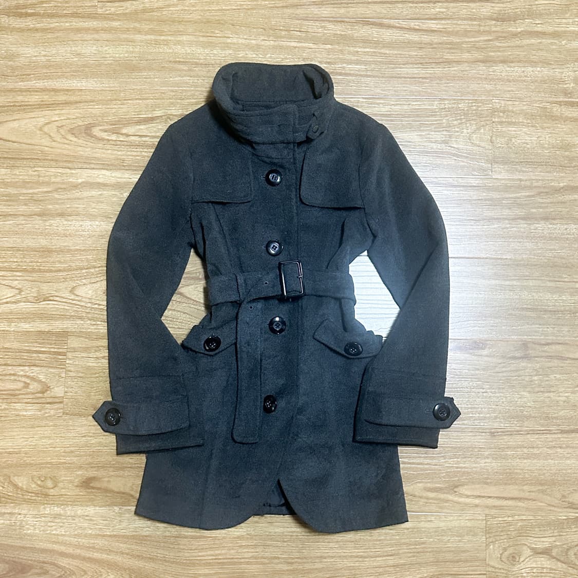 빈티지 라떼 코트 히메갸루 로걀 모리걸 긱시크 공겜여주 고딕 코이세이오깔 상품이미지1