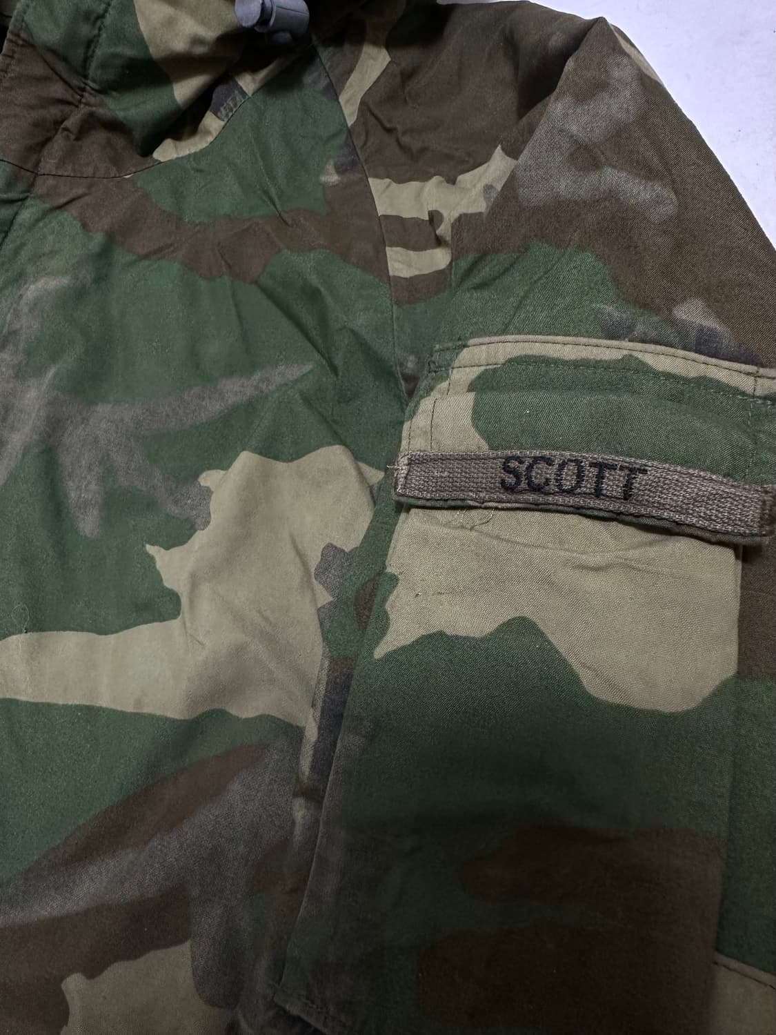 밀리터리 미군 우드랜드 고어텍스 자켓 상품이미지4