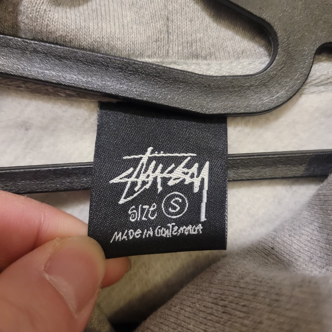 스투시 베이직로고 후드 S 상품이미지7