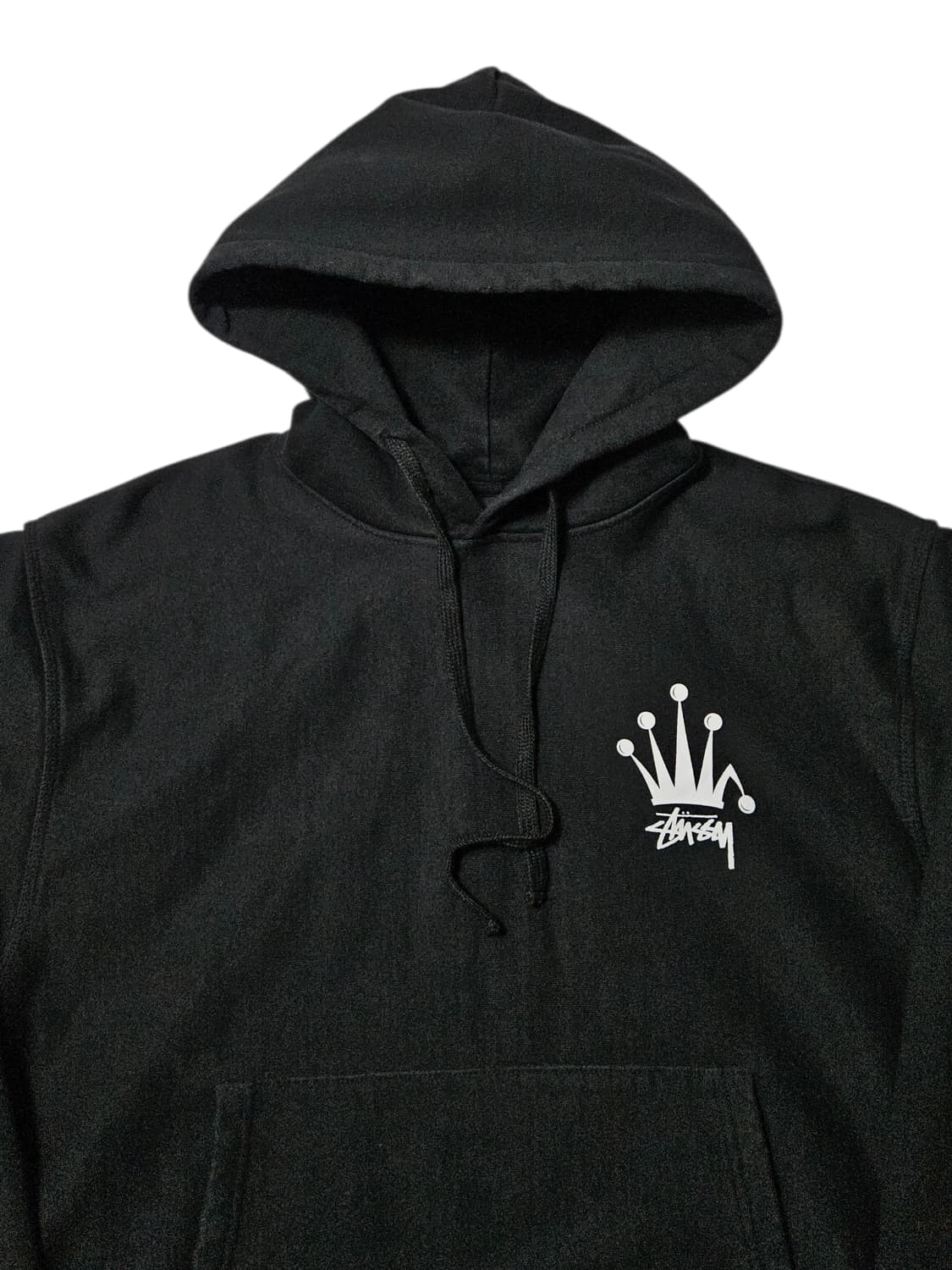 스투시 스탁 크라운 후드 후드티 민트급 L 상품이미지3