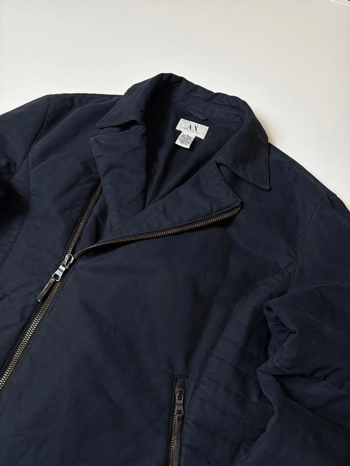 아르마니 익스체인지 90's 라이더 워시드 자켓 PN8068 상품이미지2