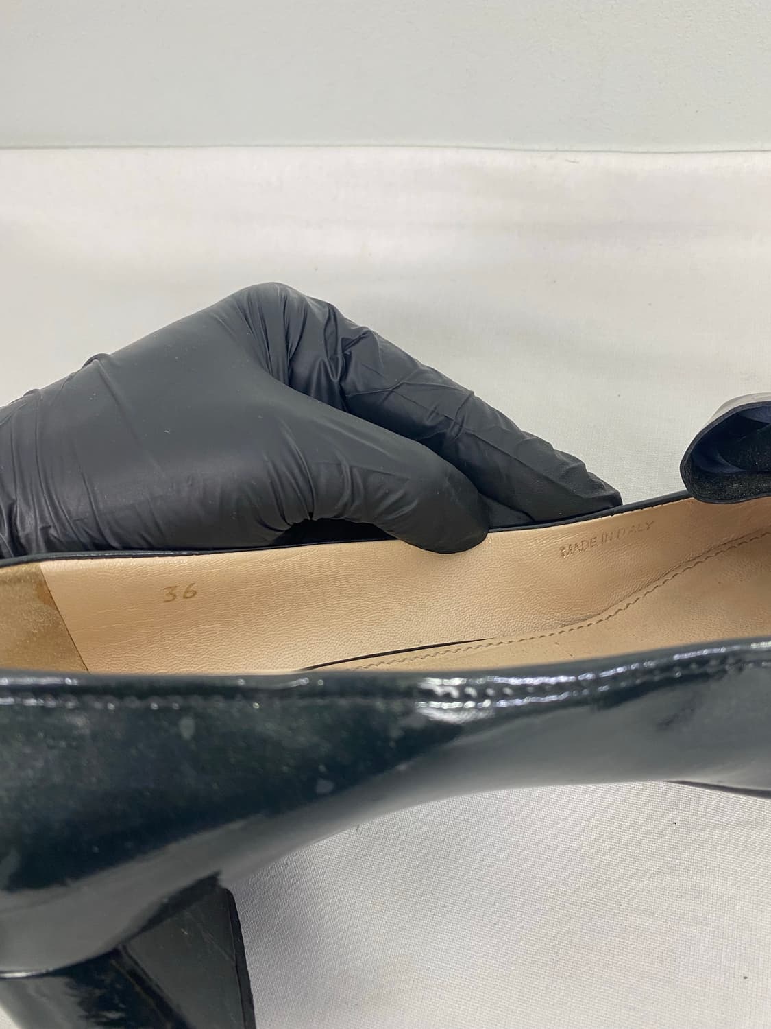 PRADA 프라다 페이던트 리본 펌프스 플랫 구두 36 상품이미지6