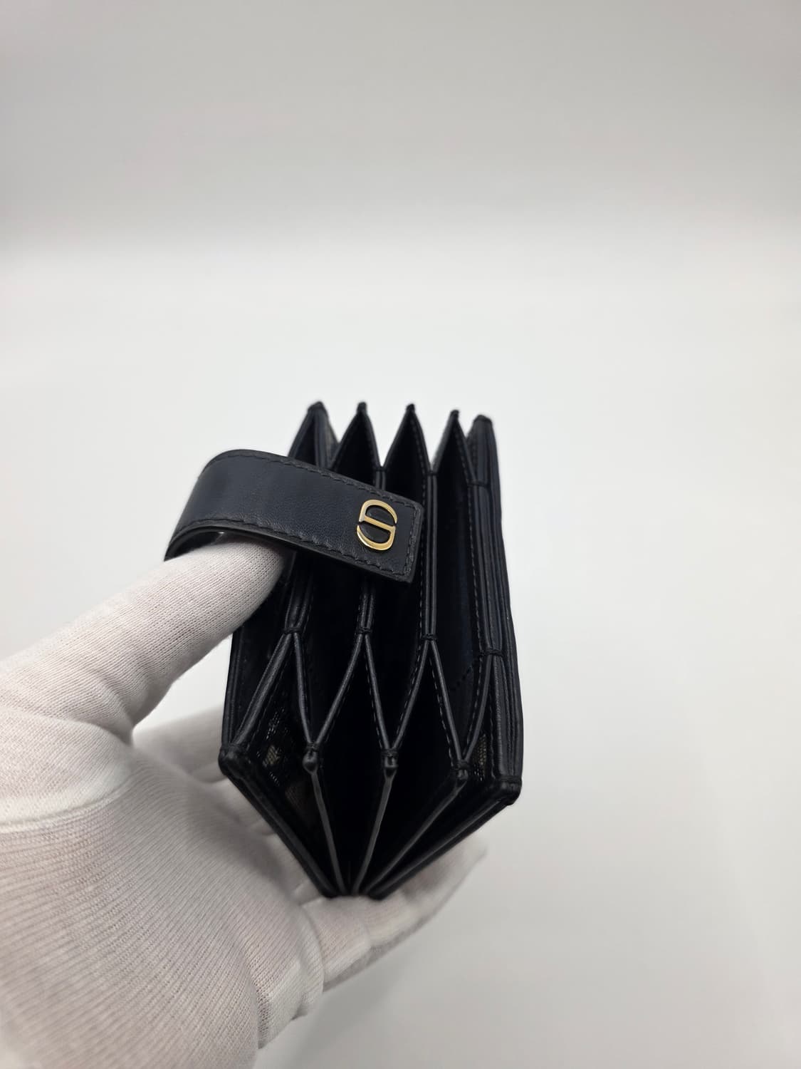 디올 오블리크 자카드 아코디언 카드지갑 상품이미지5