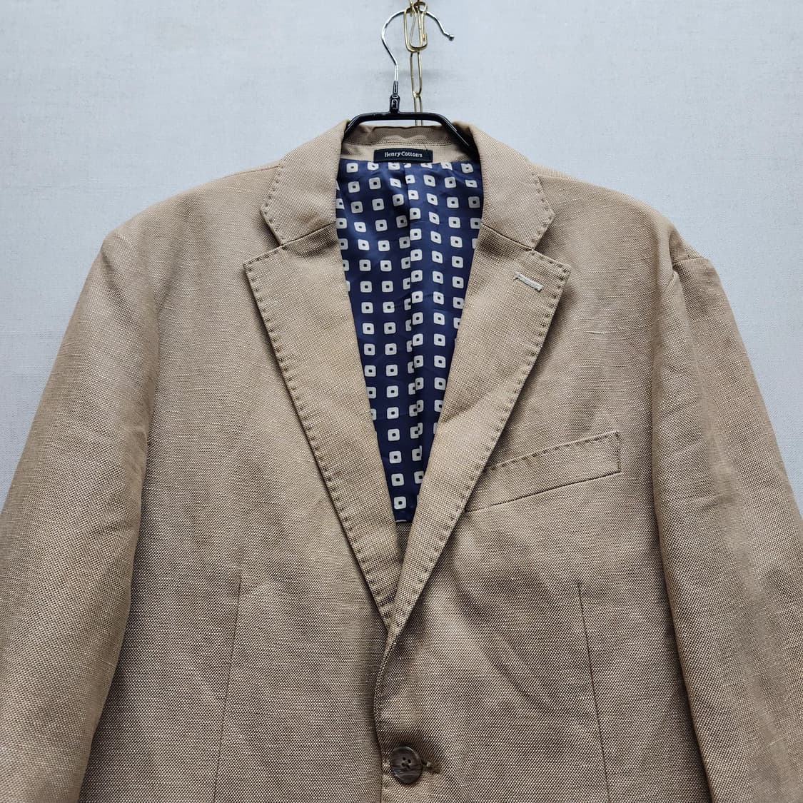 헨리코튼 린넨혼방 블레이저 자켓 95(M) 상품이미지2