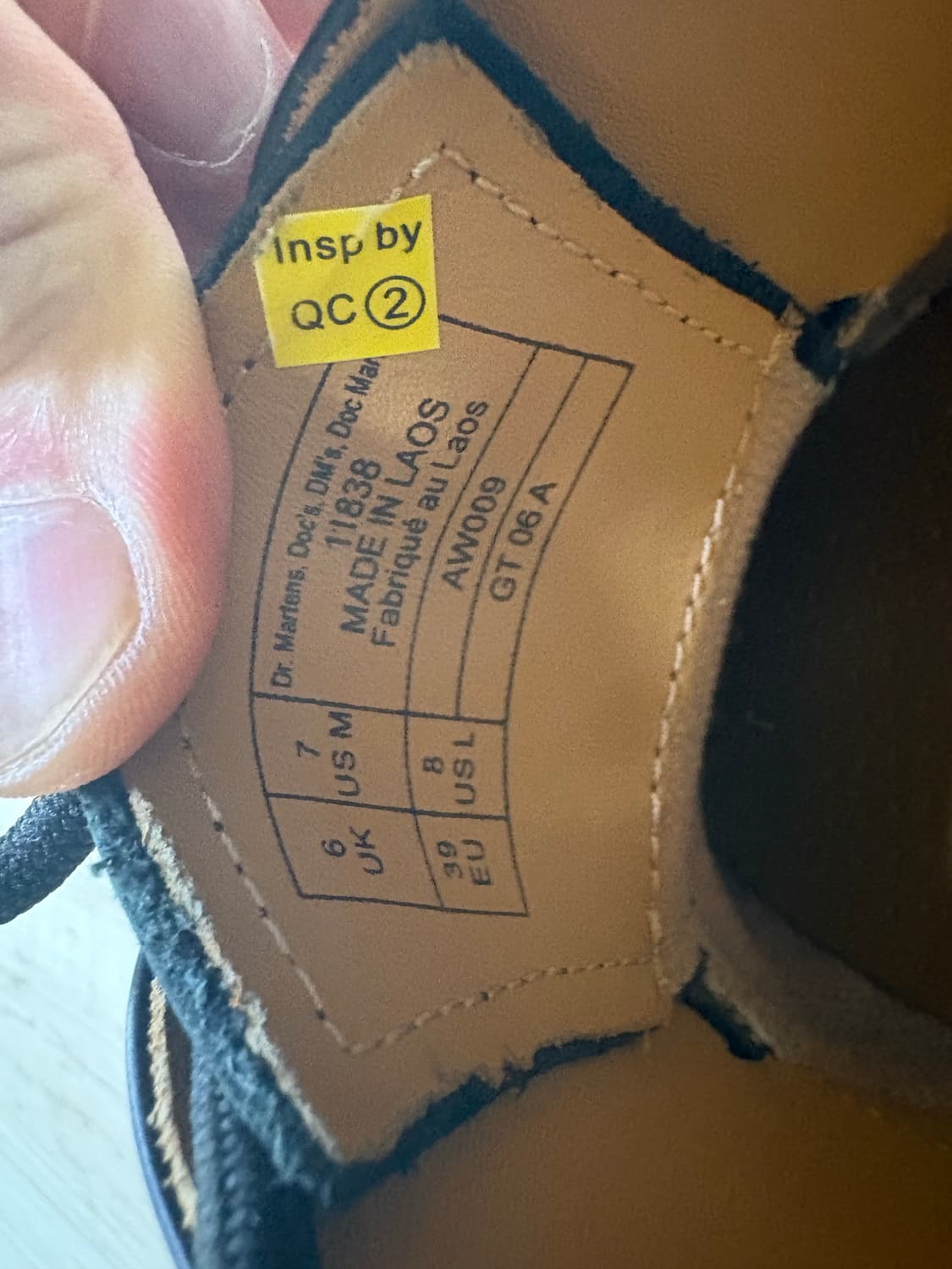 닥터마틴 1461 3홀 스무스 250 상품이미지7