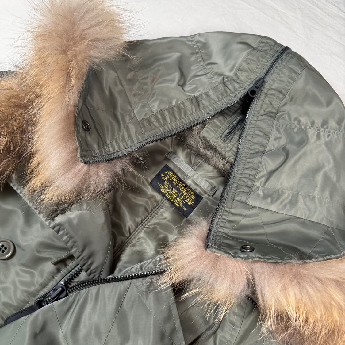 휴스턴 N-2B 항공 점퍼 자켓 N2b 상품이미지3