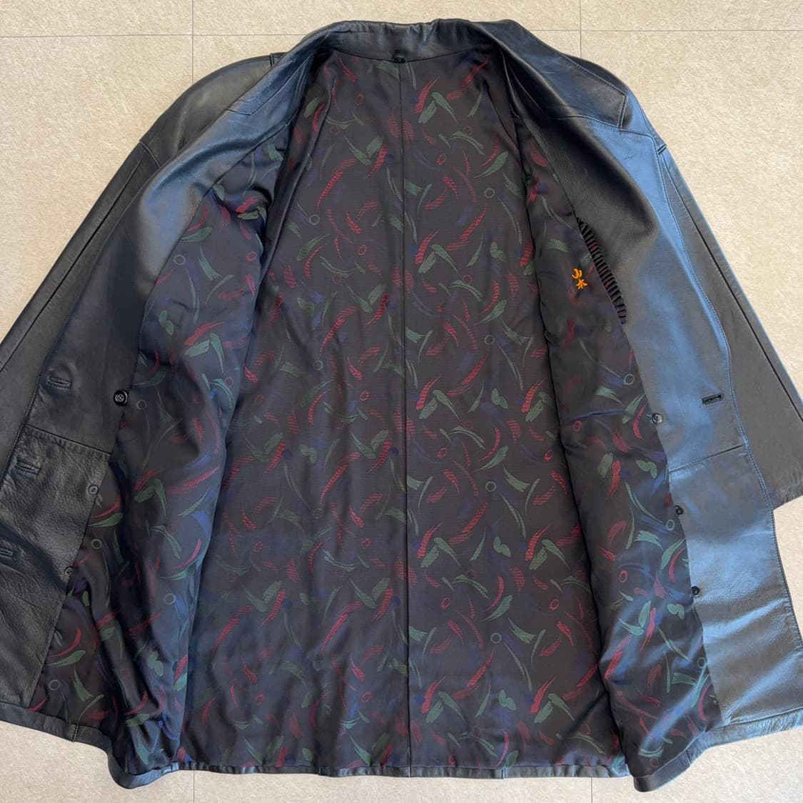 레더 더블 코트 상품이미지2