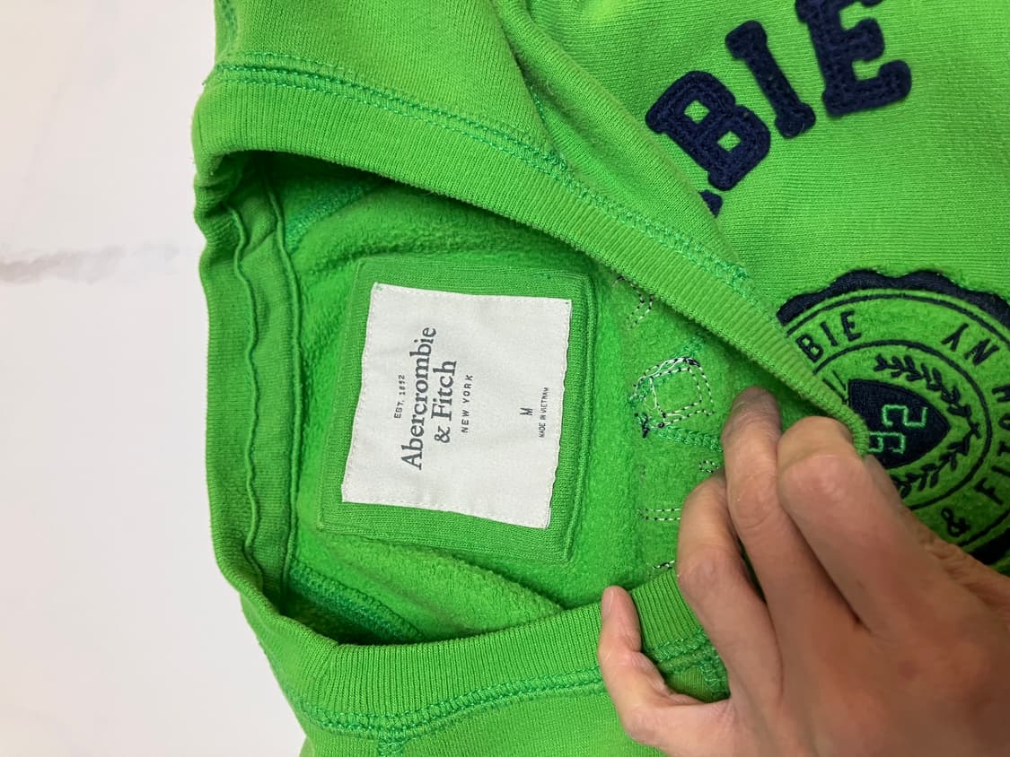 아베크롬비 크레스트 프레피 하이틴 기모 맨투맨  상품이미지3