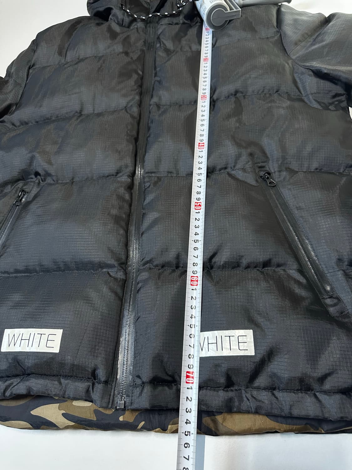 오프화이트 블랙 패딩 점퍼 상품이미지9