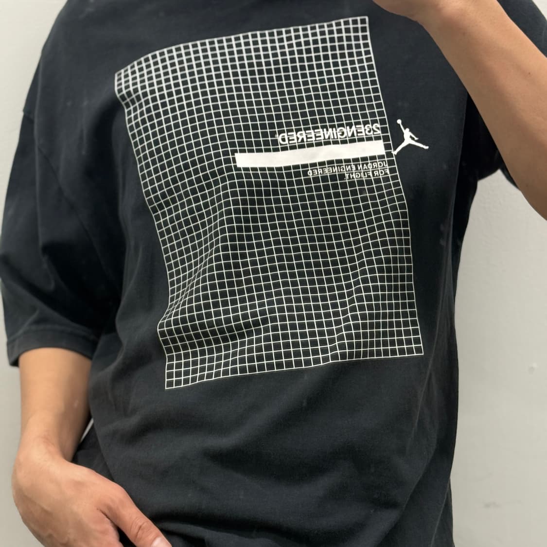 나이키 조던 엔지니어드 그래픽 반팔 티셔츠(블랙) 상품이미지2