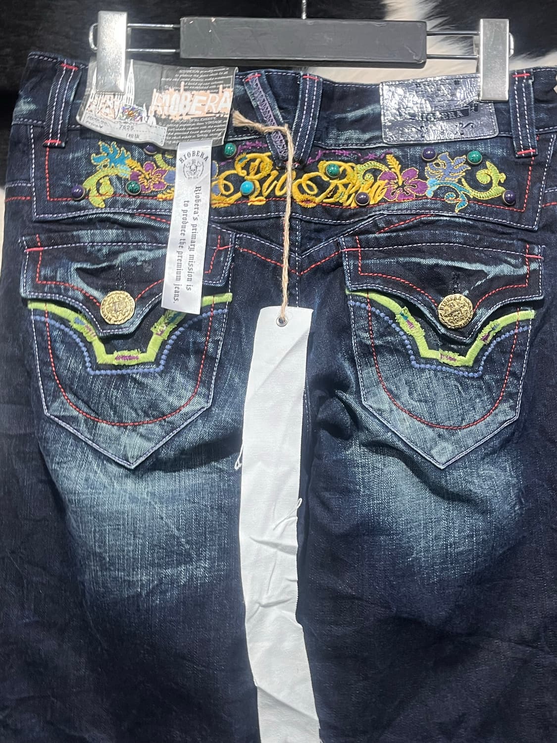 Y2K 무드 데님팬츠 상품이미지2