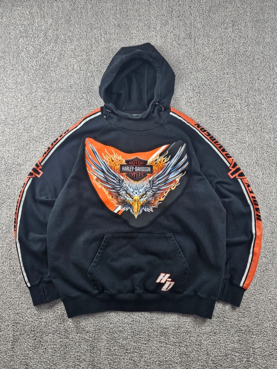 할리데이비슨 리워크 커스텀 스웻 후드 티셔츠 ( XL ) / 11240 상품이미지1
