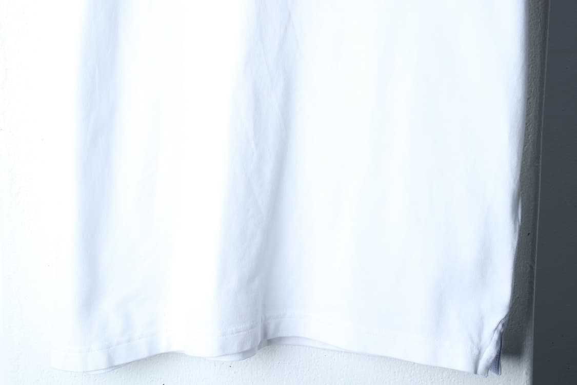 (M-L) 타미힐피거 반팔 카라 티셔츠 부분이염 화이트 럭비-H30286 상품이미지4