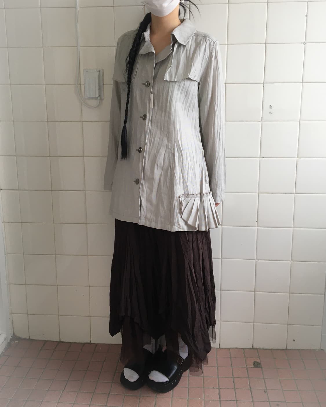 Pleats point jacket 상품이미지6