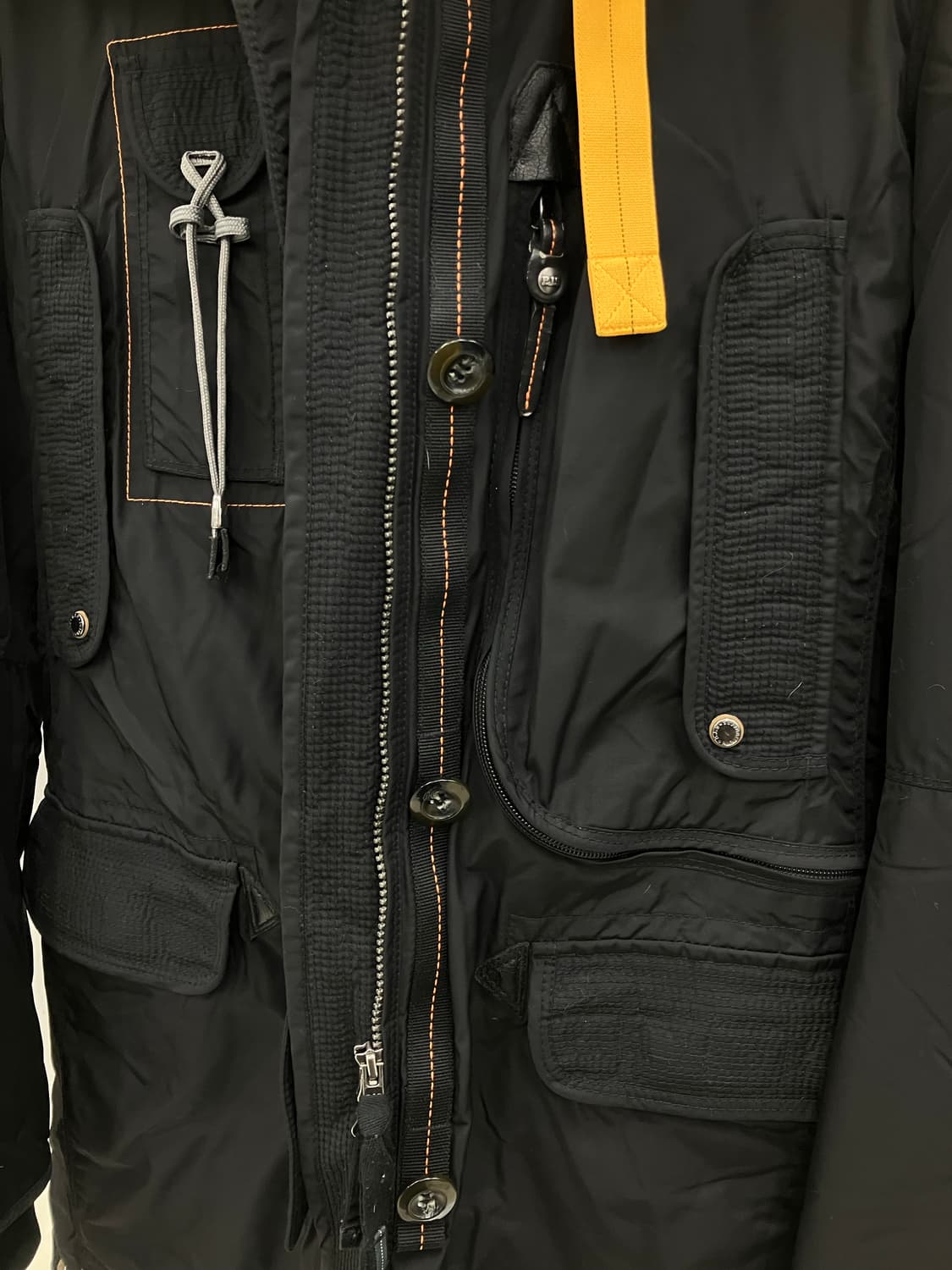 파라점퍼스 블랙 코디악 퍼 후드 롱패딩 M 상품이미지5