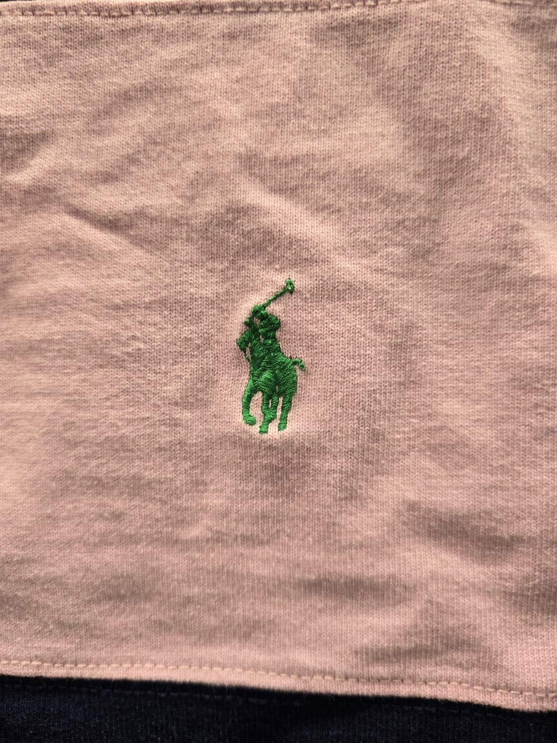 폴로 랄프로렌 단가라 럭비티  핑크/네이비 L(100) 상품이미지6