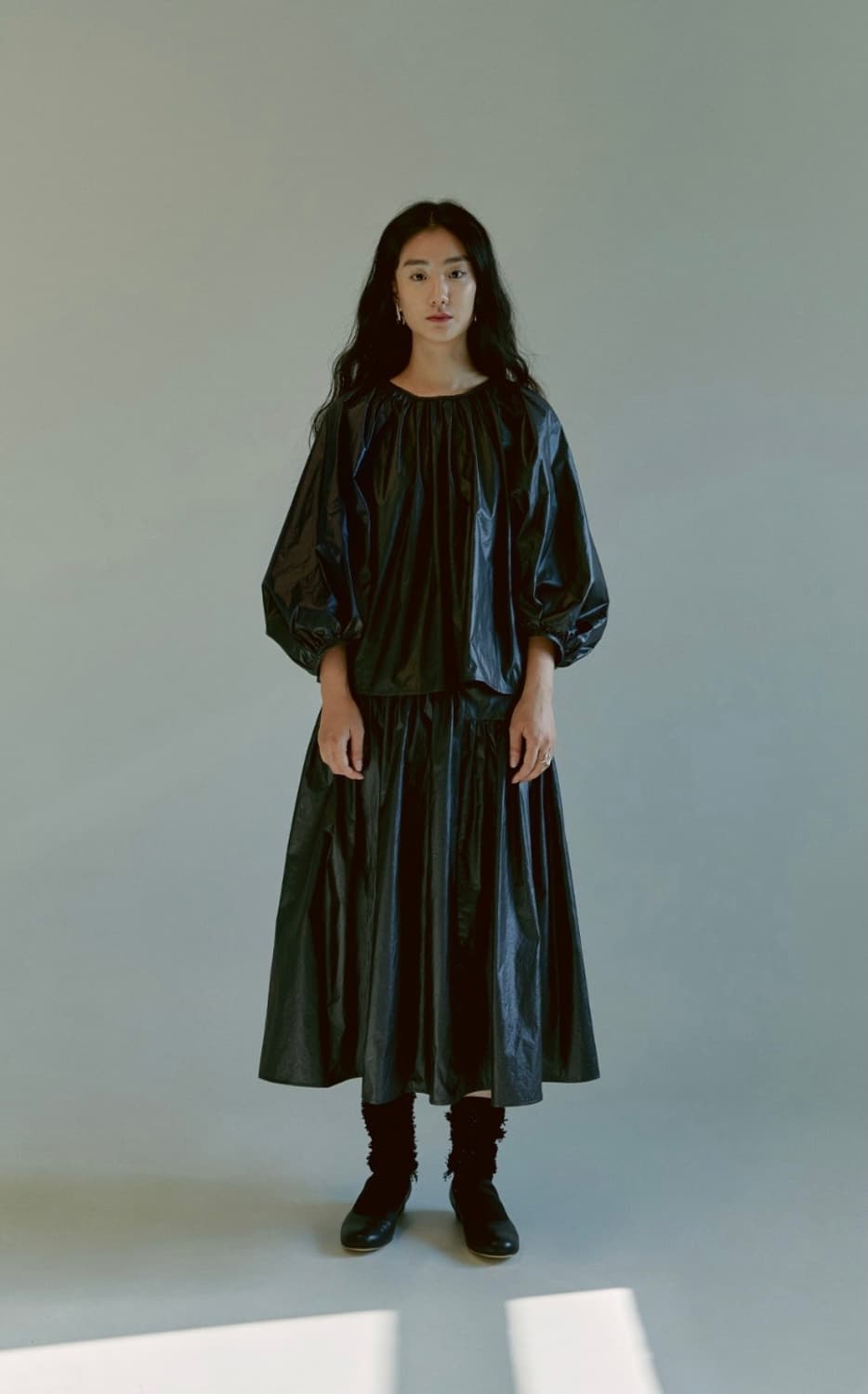 Cosmoss black skirt 상품이미지2