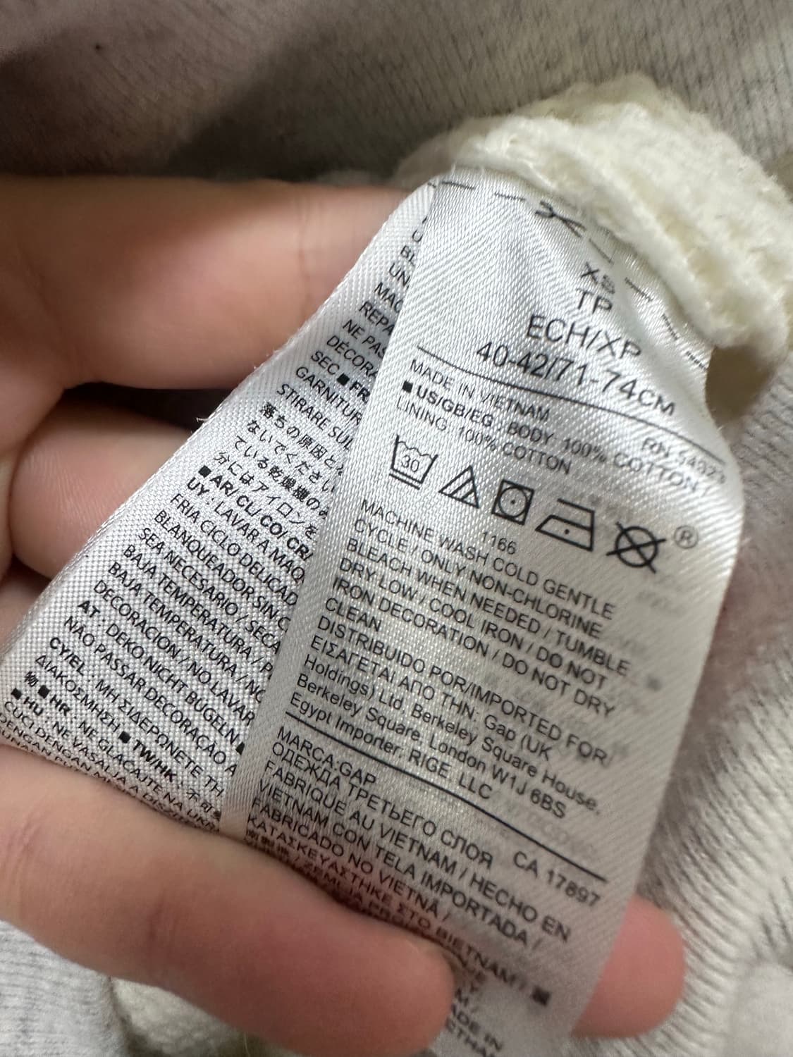 GAP 후드집업 상품이미지5