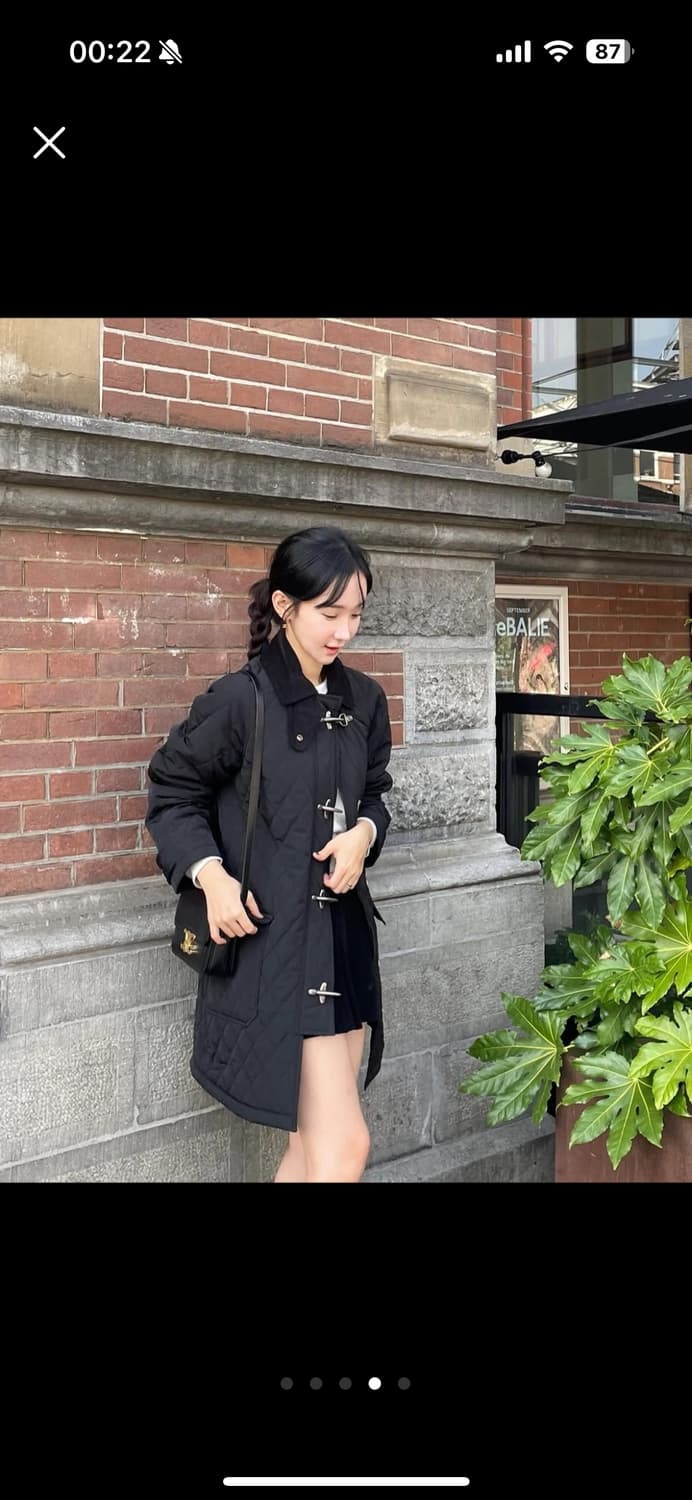 쏭라벨 린느 토글 패딩 상품이미지4