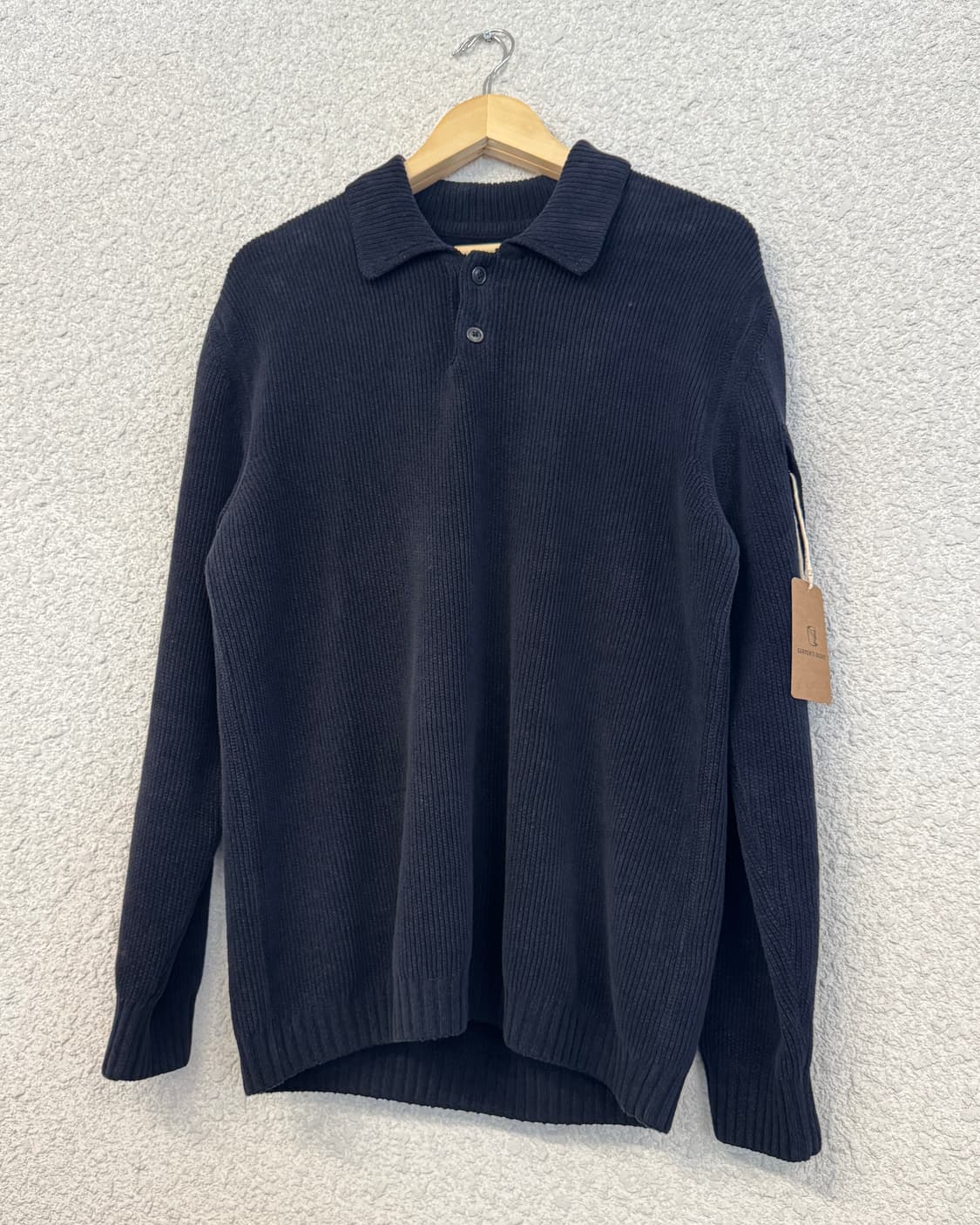 CP 컴퍼니 코튼 폴로 니트 상품이미지1