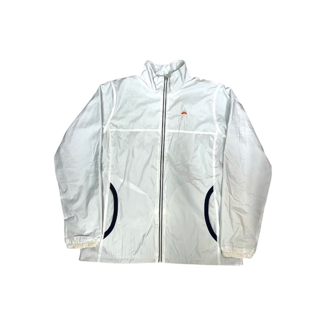 엘레쎄 일본판 화이트 오버핏 바람막이 올드스쿨 트랙 자켓  상품이미지5