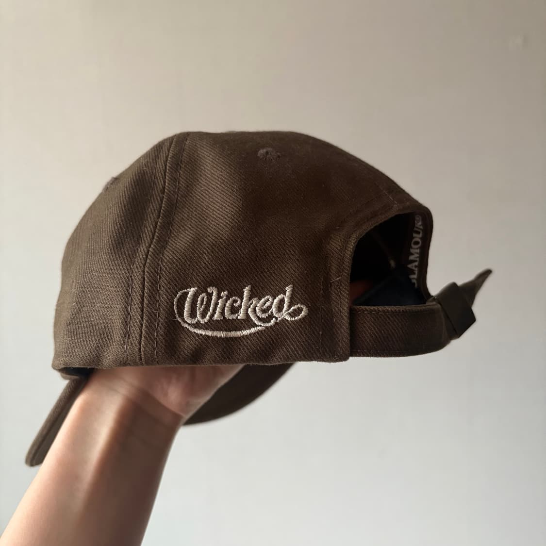 Hysteric glamour brown cap 상품이미지4