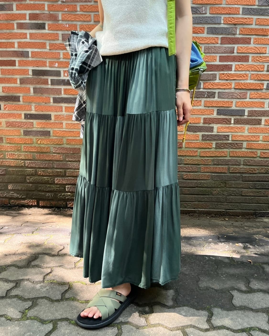 tiered long skirt 상품이미지2
