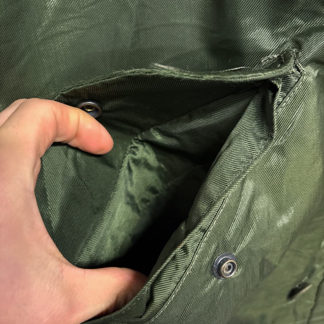 80s 오리지널 U.S. NAVY A-1 덱자켓 브라운 코듀로이 N436 상품이미지7