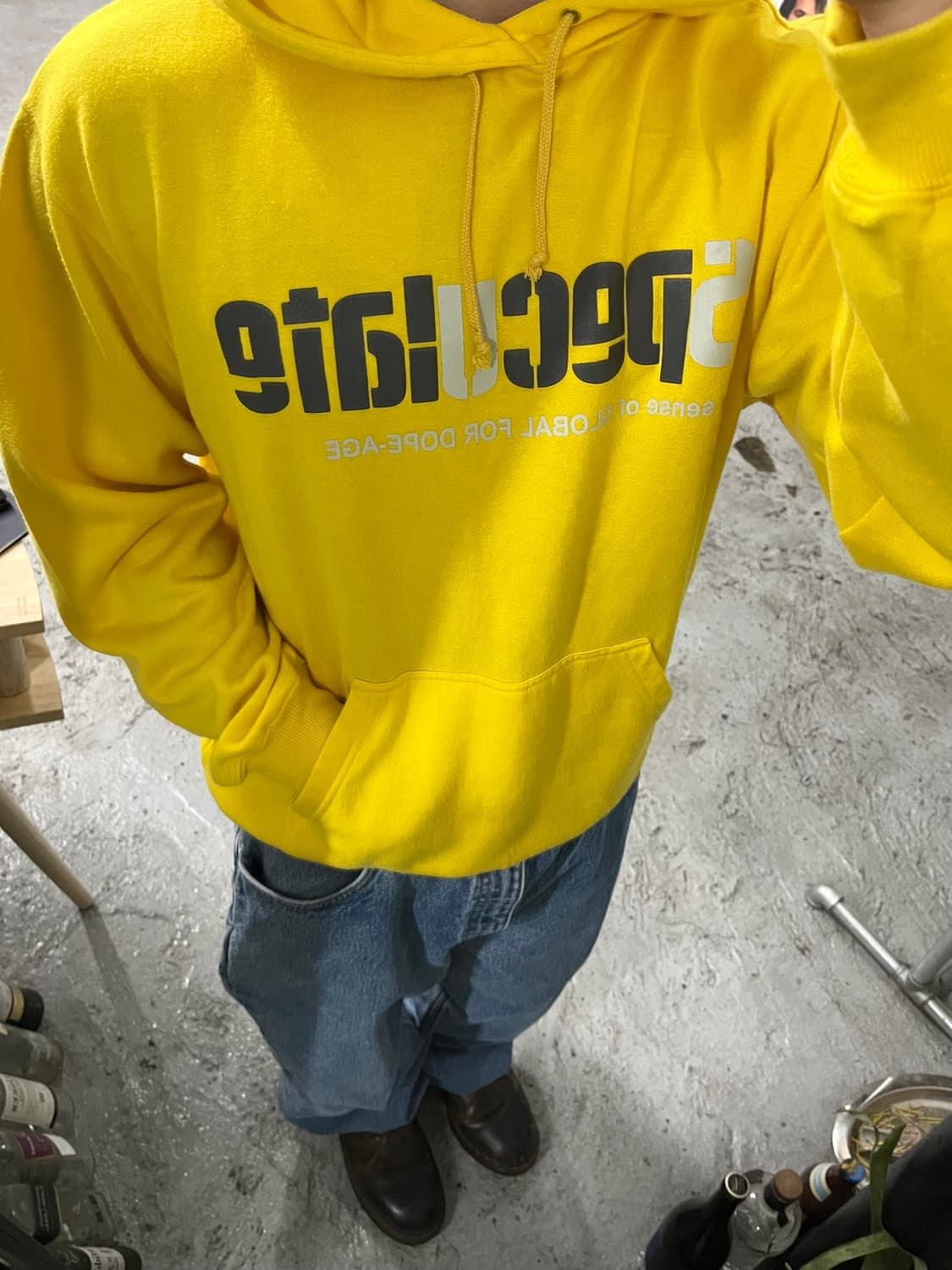 speculate logo hoodie 상품이미지3