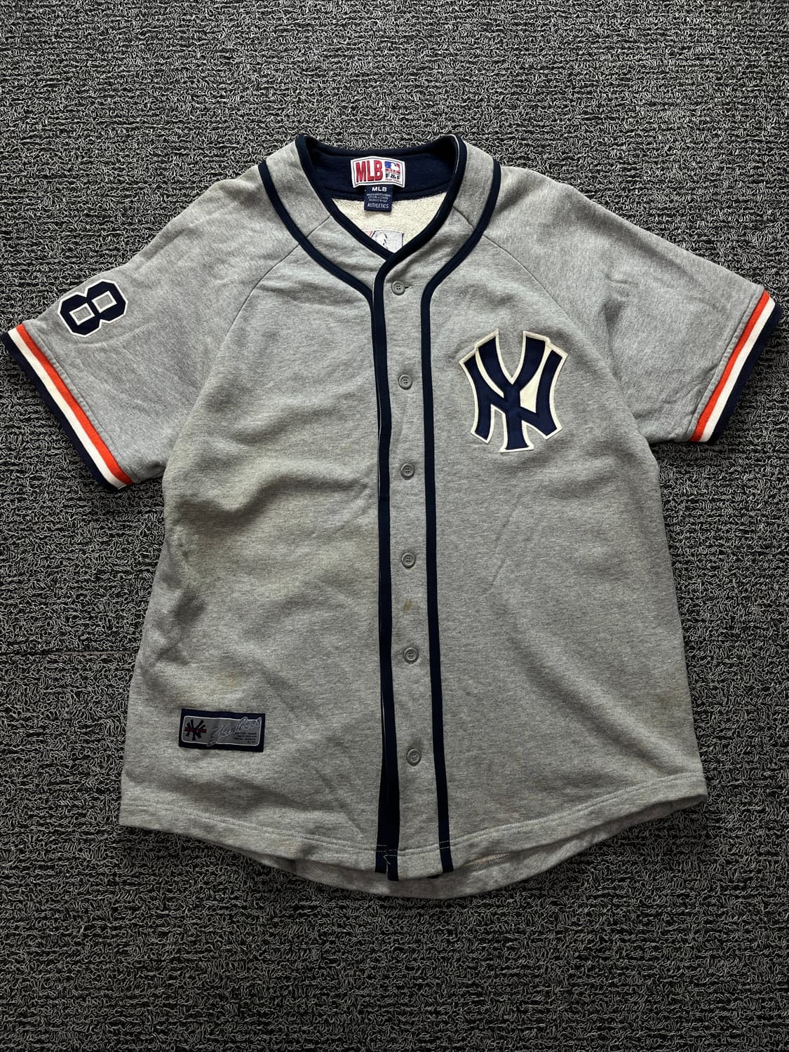 00s MLB 뉴욕 양키스 빅로고 베이스볼 져지 177 상품이미지1