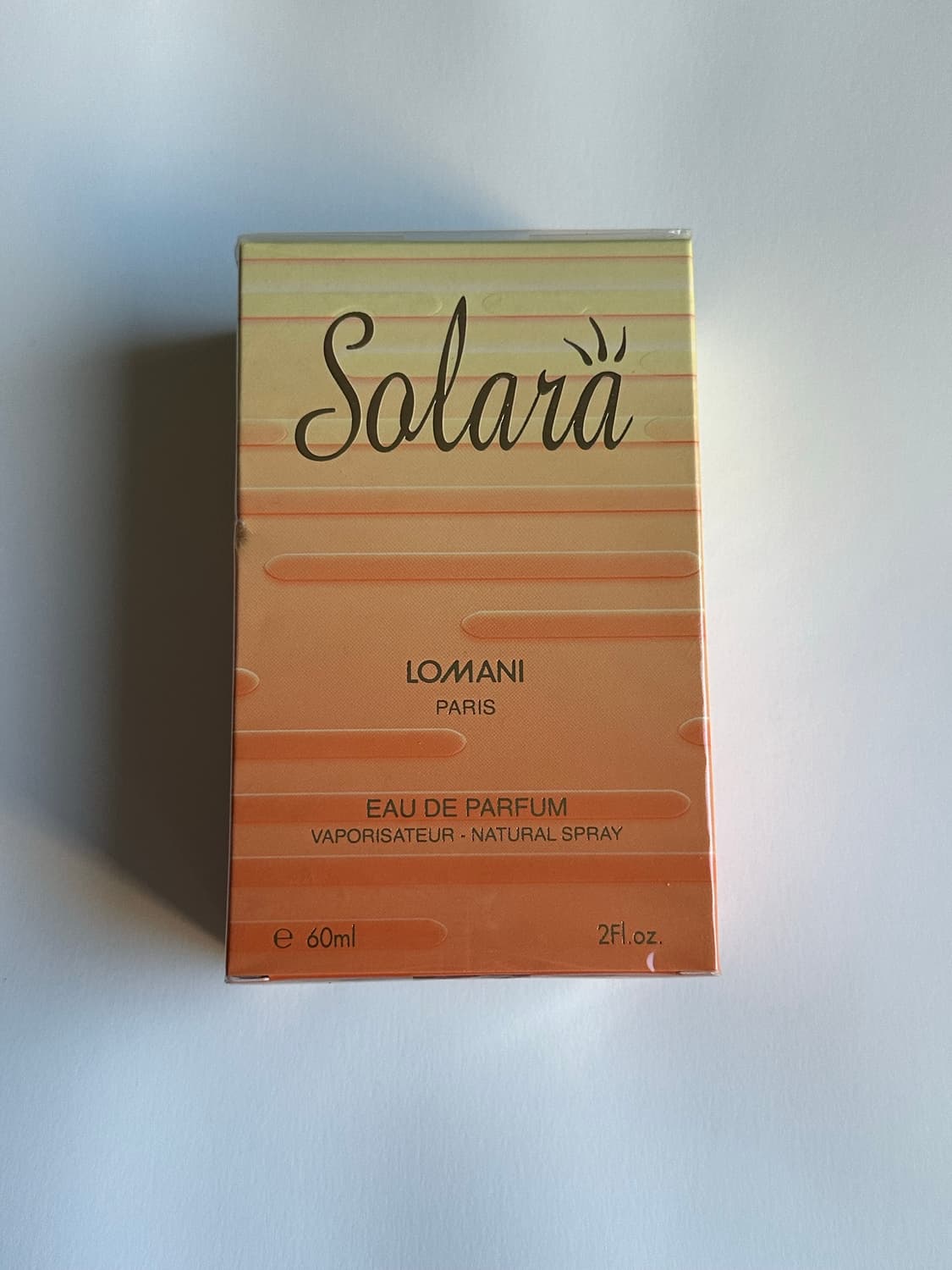 프랑스 브랜드 Lomani 로마니 오드드퍼퓸 Solara 새상품 상품이미지1