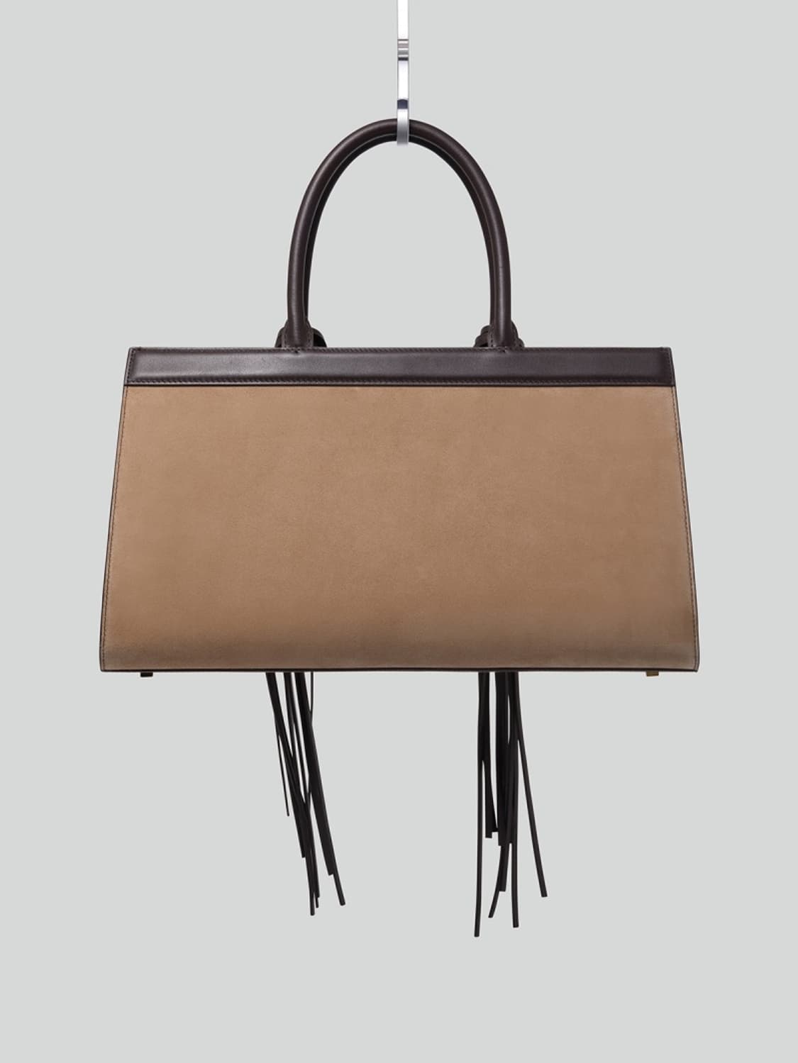 렉토 이비자 캔버스 라지 토드백 스웨이드 탄 상품이미지8