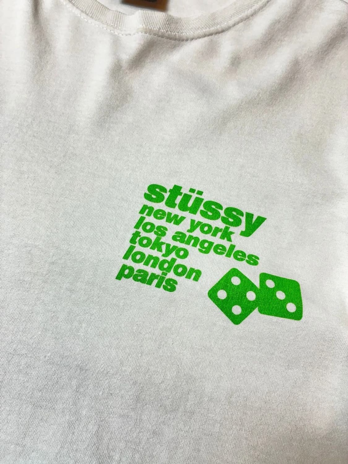 스투시 백프린팅 실루엣 코튼 반팔 티셔츠 PN9683 상품이미지5