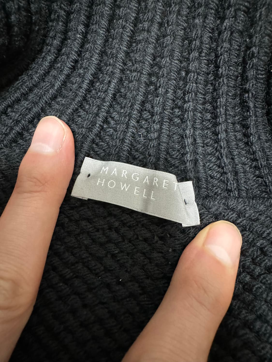 마가렛호웰 니트집업 Size L 상품이미지5