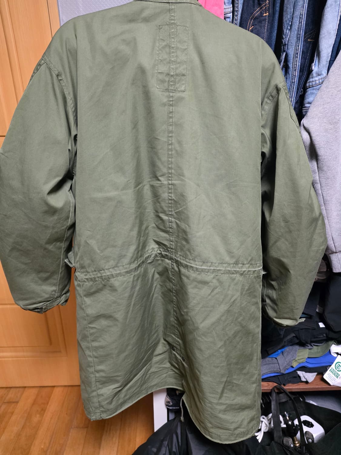 M65피쉬테일 개파카 오리지널 판매합니다. 상품이미지2