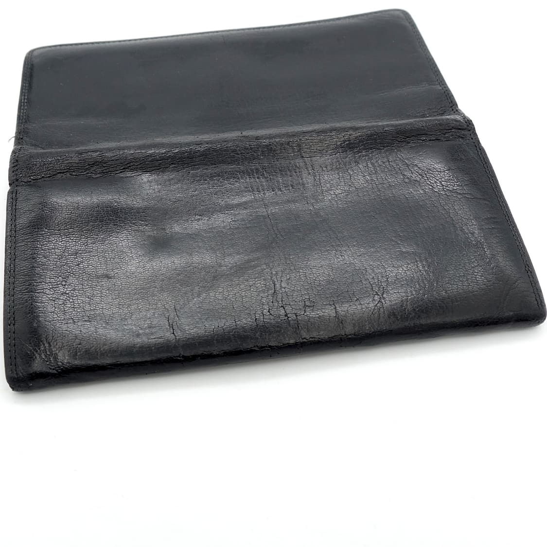 LEATHER 빈티지 블랙 레더 가죽 장지갑 상품이미지7