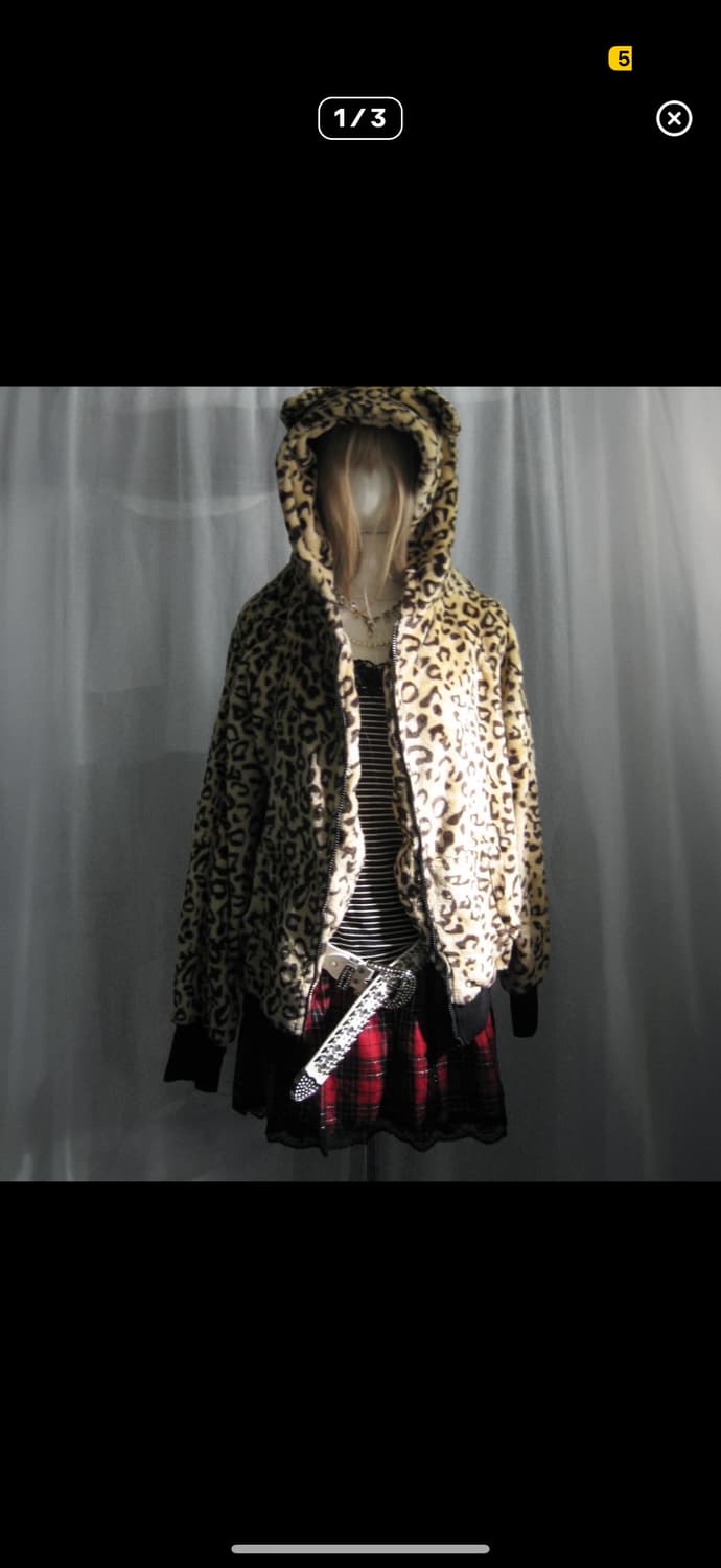 갸루호피 퍼집업 네코미미 상품이미지1