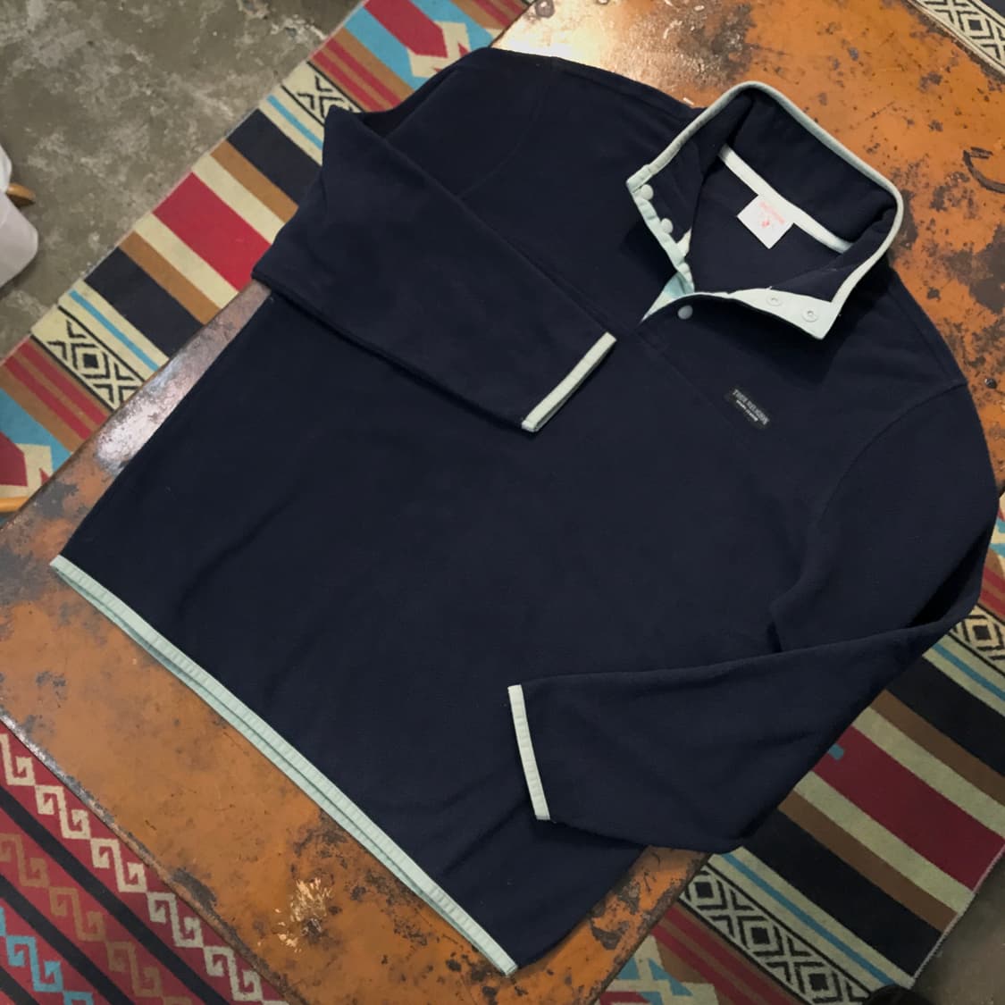 트루릴리젼 네이비 후리스 반집업 자켓 여성 66  상품이미지2