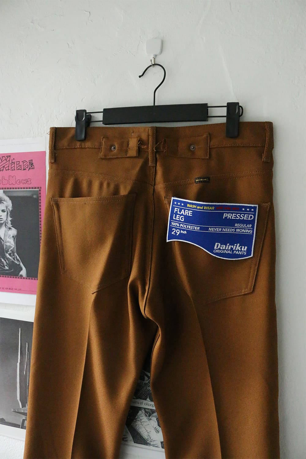 다이리쿠 브라운 부츠컷 트라우저 상품이미지7
