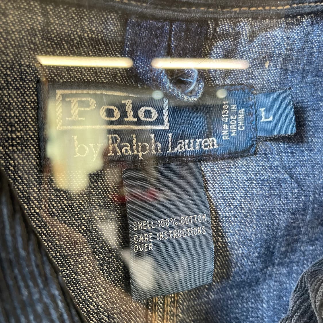 폴로 랄프로렌 40s 타입 데님자켓 상품이미지9