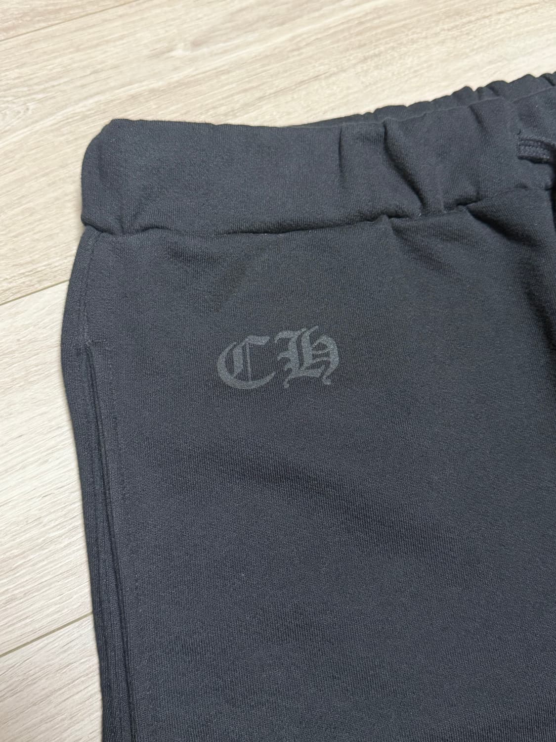 크롬하츠 홀스슈 스웻팬츠 블루블랙 상품이미지4