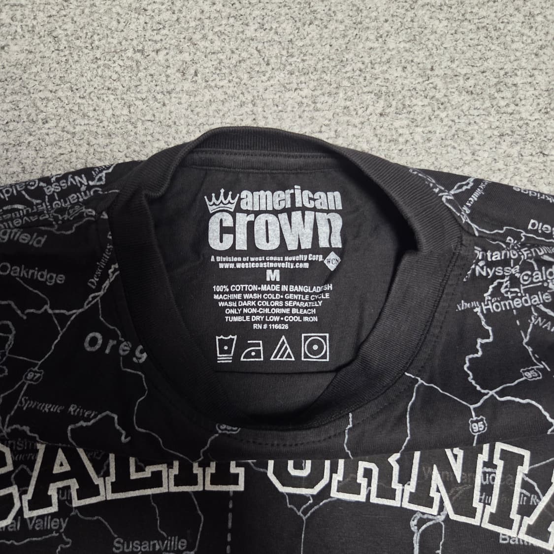 American Crown 반팔 티셔츠 M-L(95-100) 상품이미지4