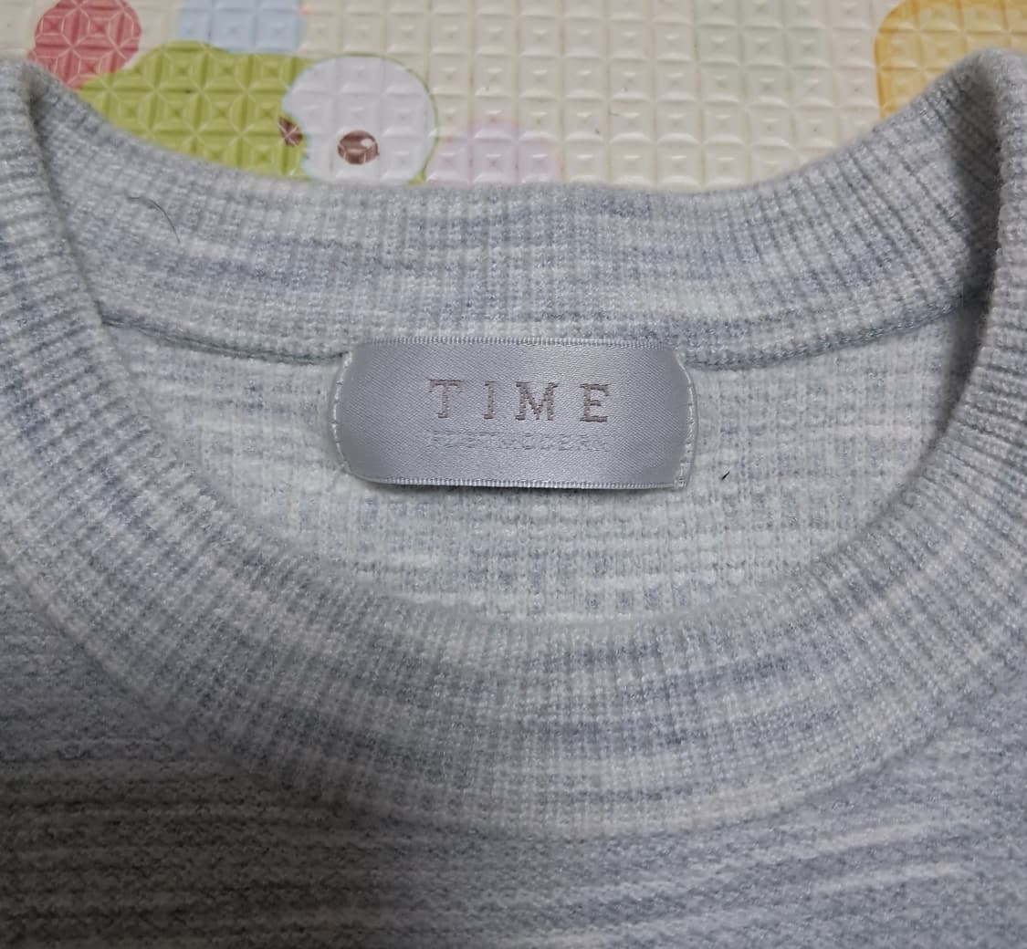 타임옴므 남성 멜란지그레이 니트 95사이즈 상품이미지7